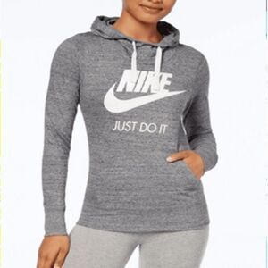 Nike Gym Vintage Women's Hoodie-heather Grey | Size M